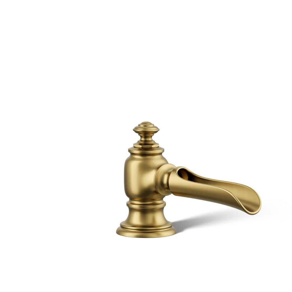 Artifacts Bathroom Sink Spout with Flute Design in Vibrant Brushed Moderne Brass price history on PriceWatchPro