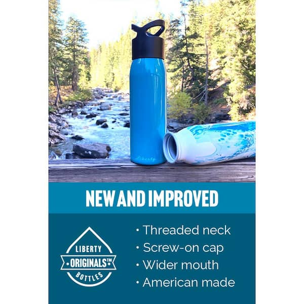 WIDE MOUTH STAINLESS STEEL BOTTLE - Liberty Mountain