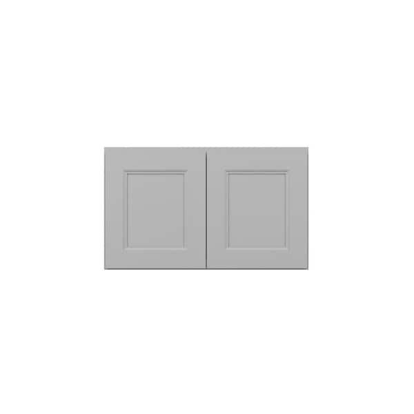 Kunal Kitchens Rockingham Recessed 30 in. W x 18 in. H x 12 in. D in Painted Stratus Plywood Assembled Wall Cabinet