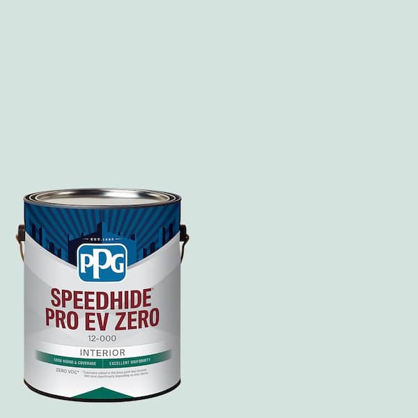 PPG Speedhide Pro EV Zero 1 gal. PPG1136-3 Morning Breeze Eggshell Interior Paint