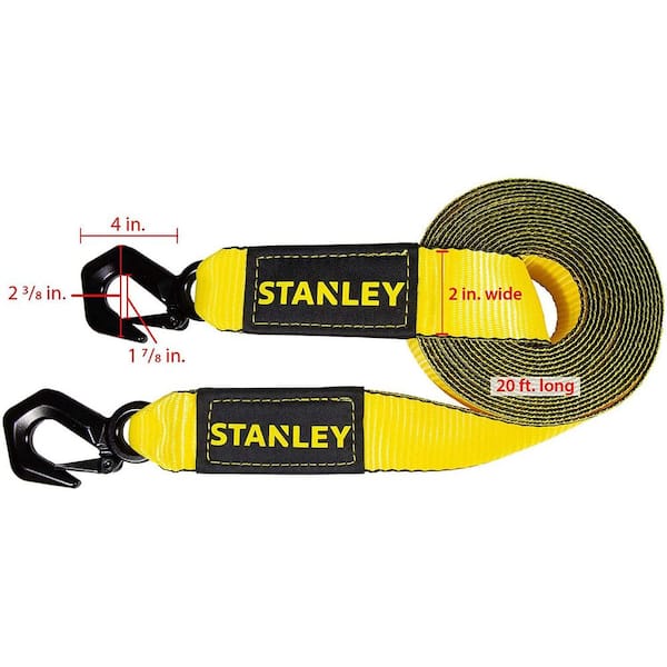 Reviews for 2 in. x 20 ft. Tow Strap with Tri-Hook and 9,000 lbs