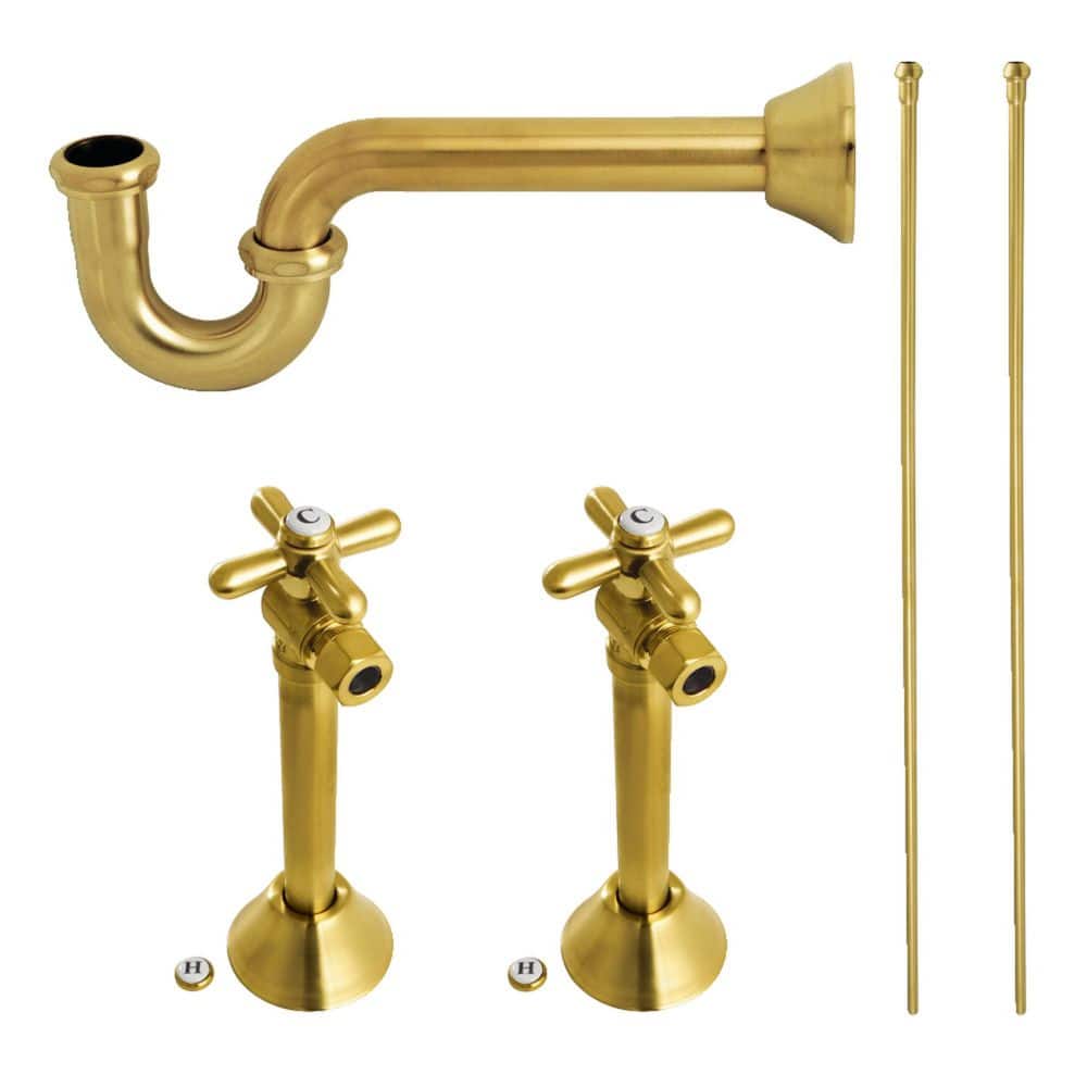 Trimscape Traditional Made of Brass Plumbing Sink Trim Kit in Brushed Brass price history on PriceWatchPro