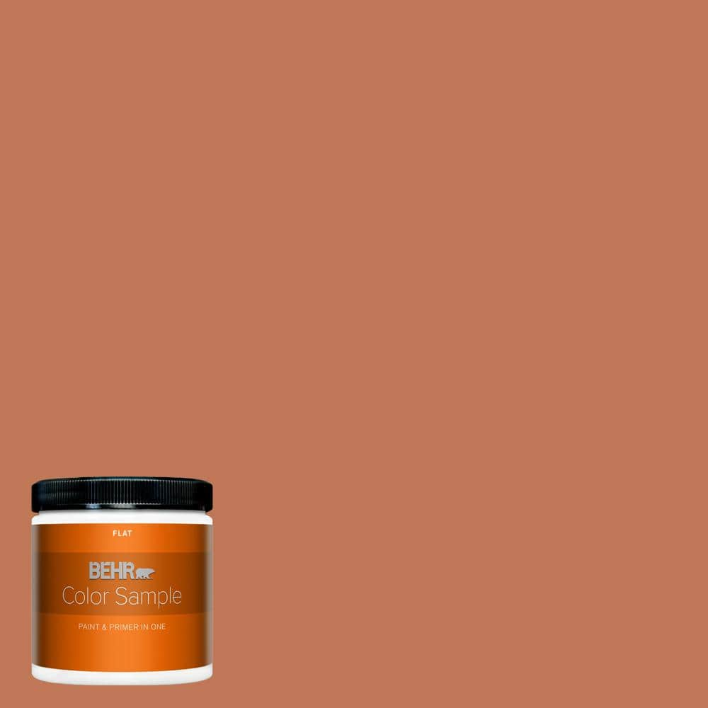 Behr Premium Plus 8 Oz Ppu3 01 Moroccan Sky Flat Interior Paint And Primer In One Sample B310316 The Home Depot