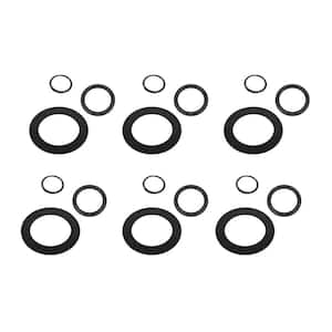 Large Strainer Rubber Washer and Ring Pack Replacement Pool Parts (6-Pack)