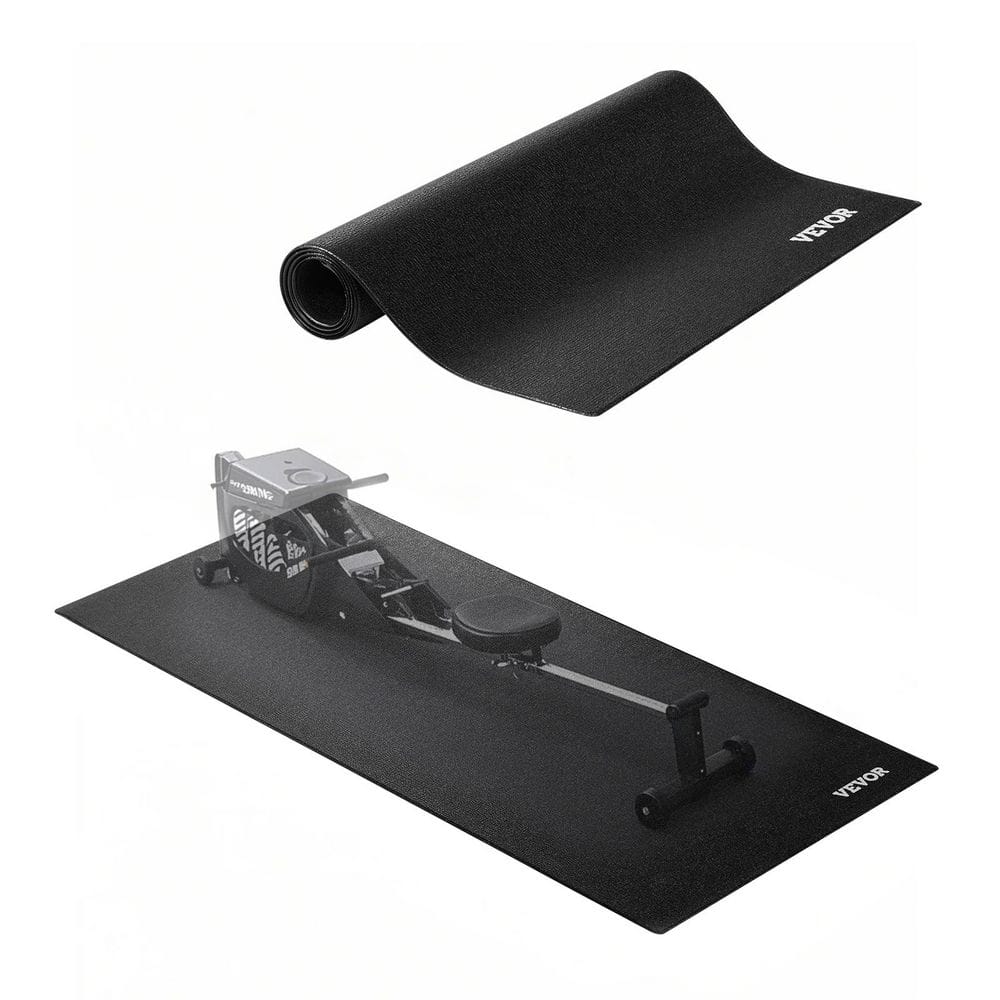VEVOR Treadmill Mat for Carpet Floor, 23.62 in. x 51.18 in. x 0.16 in. Exercise Equipment Mat for Elliptical, 2025 Update (hzHaQAamQYgniZu)