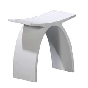 Arched Stone Resin Vanity Stool