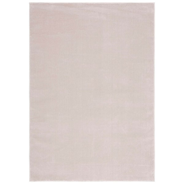 Revive Beige 11 ft. x 14 ft. Solid Area Rug
