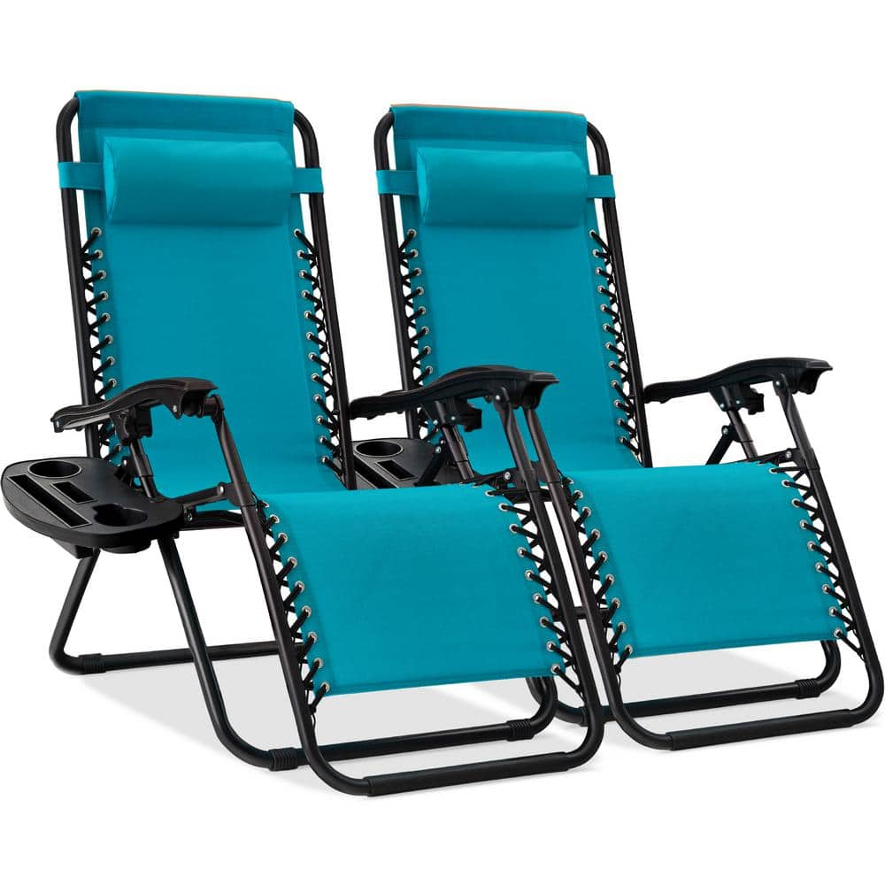 Best choice products foldable zero online gravity rocking patio recliner chair