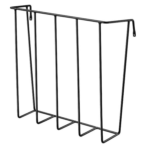 VEVOR Livestock Hay Feeder, 24 Gal. Large Capacity, Heavy-Duty Steel Goat Hay Rack, 27 in. Long Wall Mounted Horse Hay Holder