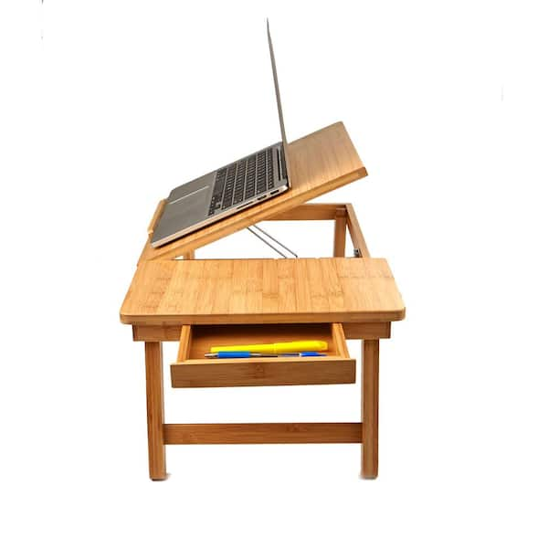 mind reader bamboo laptop bed tray