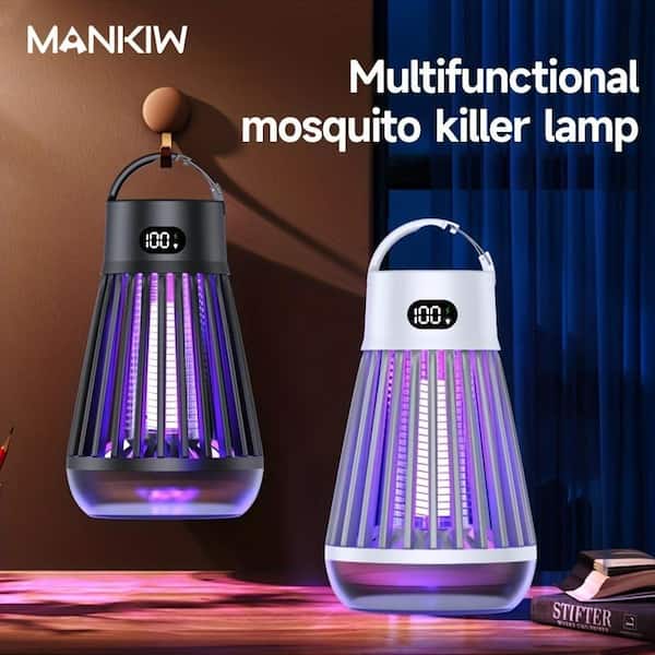 Mosquito Killer Lamp, Hanging Bug Zapper Outdoor, Mosquito Light Killer  Indoor, Powerful Electric Mosquito Zapper Repellent Outdoor Patio, Fly Pest