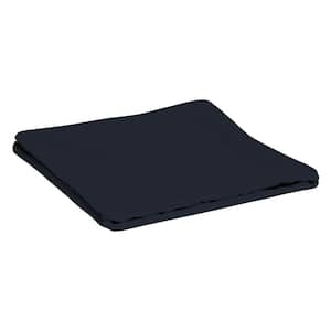 ProFoam 24 in. x 24 in. Outdoor Deep Seat Bottom Cover in Classic Navy Blue