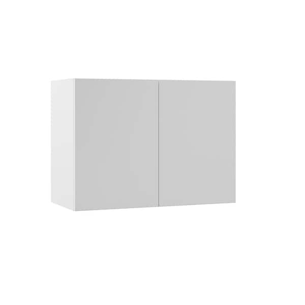 Designer Series Edgeley Assembled 33x24x15 in. Wall Kitchen Cabinet in White