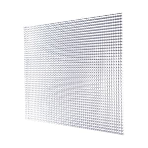 24 in. x 24 in. x 0.156 in. Clear Premium Prismatic Acrylic Lighting Panel (5-Pack)