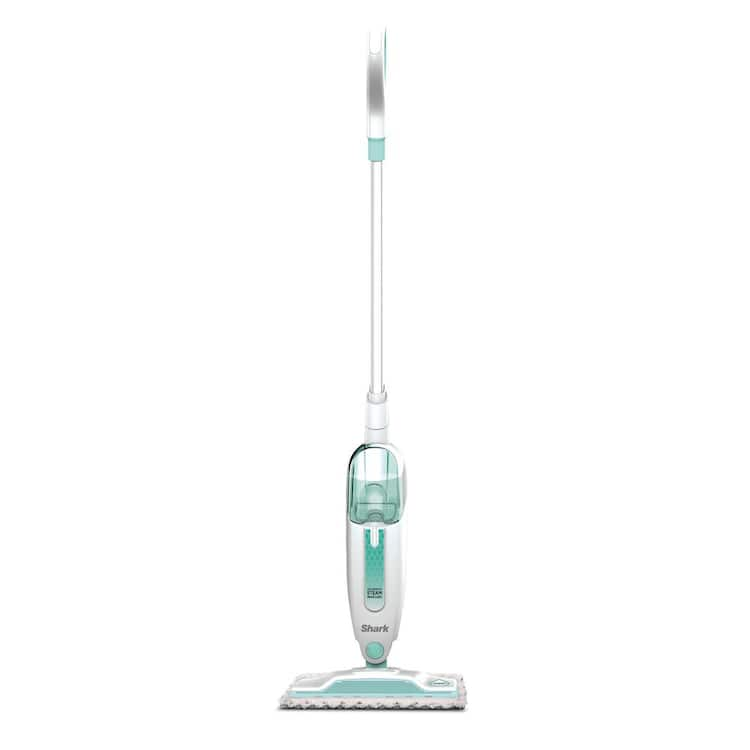 Shark Corded Steam Mop for Hard Floor Surfaces, Tile, Stone, Laminate in Blue with XL Removable Water Tank