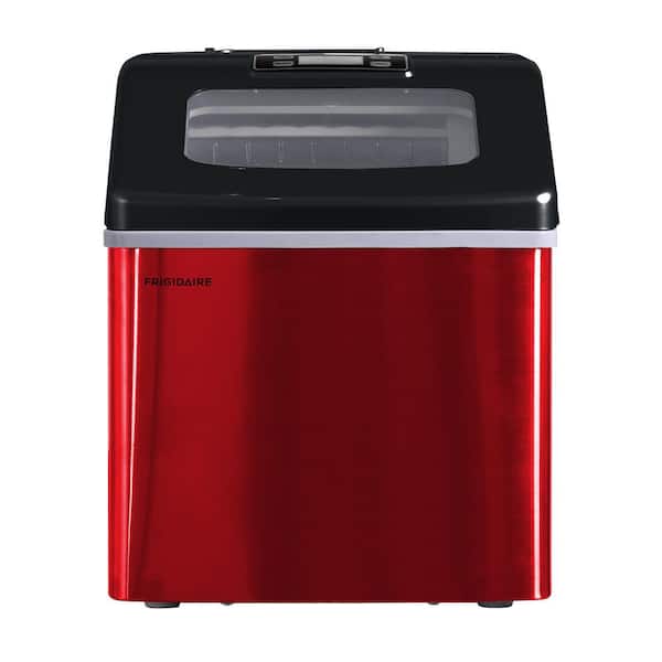 Frigidaire 40 lbs. Freestanding Ice Maker in Red