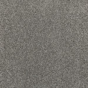 Plush Dreams II - Sleep-Gray 12 ft. 53 oz. Triexta Texture Installed Carpet