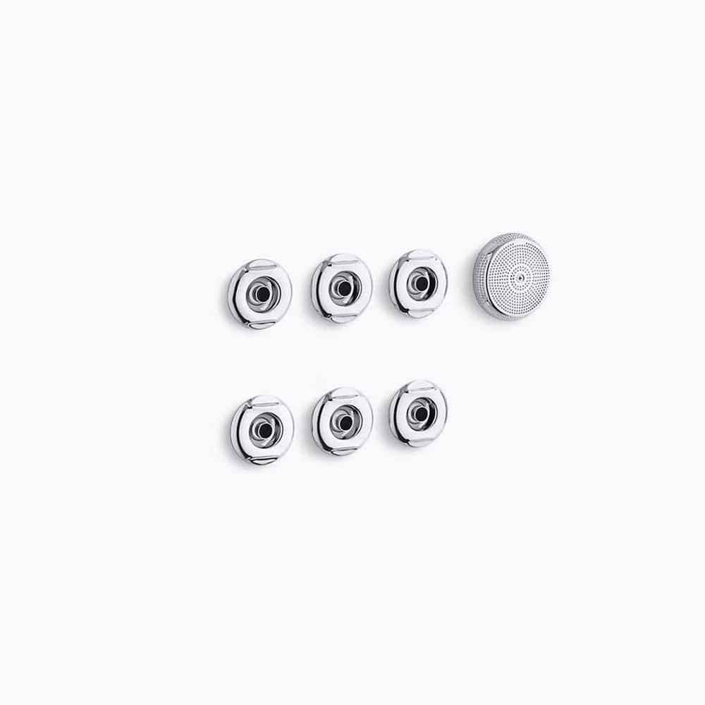 Flexjet Whirlpool Trim Kit in Polished Chrome