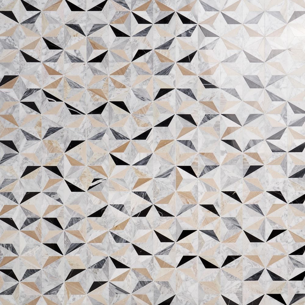 Ivy Hill Tile Phantom Harvest Cream 13.58 in. x 15.74 in. Polished 