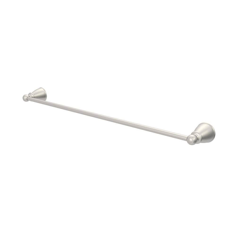 Lisbon 24 inch Bathroom Wall Mounted Towel Bar in Matte Gold Finish price history on PriceWatchPro