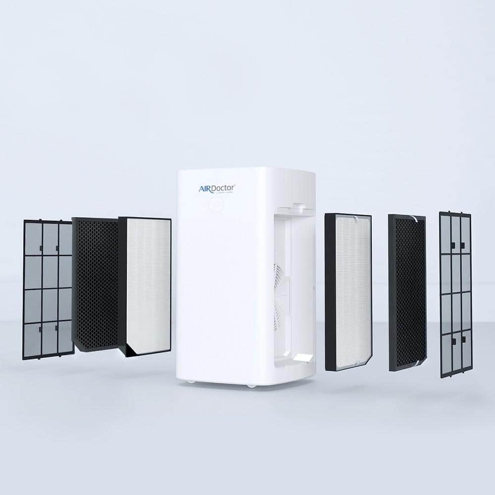 UltraHEPA White Pleated Air Purifier Filter 2-Pack