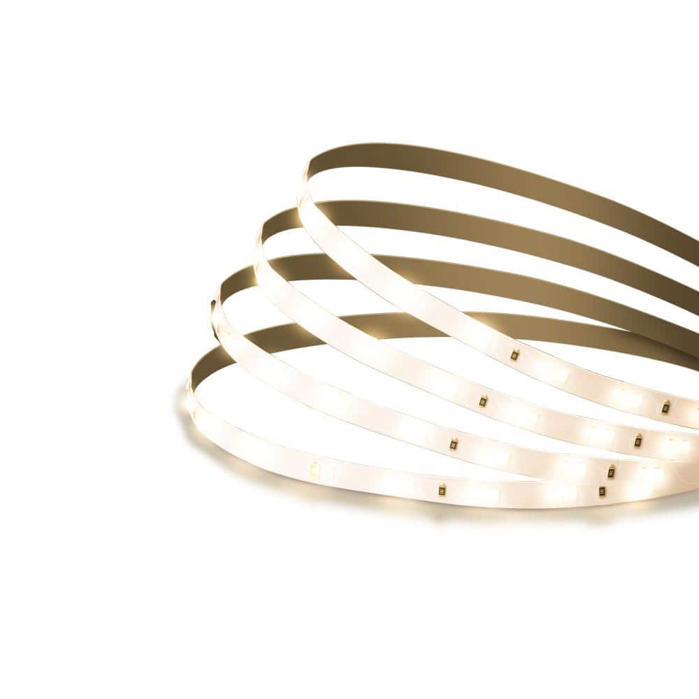 16 ft. Plug-In/Hardwire Cuttable/Linkable Integrated LED Tunable White Indoor Under Cabinet Tape Strip Light w/Remote price history on PriceWatchPro