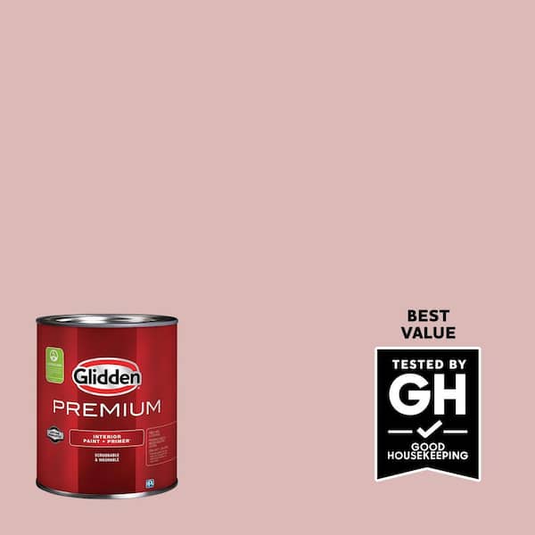 Glidden Premium 1 qt. PPG1055-3 Rose Hip Satin Interior Latex