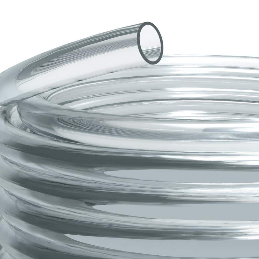 Clear Flexible PVC Tubing Coil for Outdoor and Indoor Use