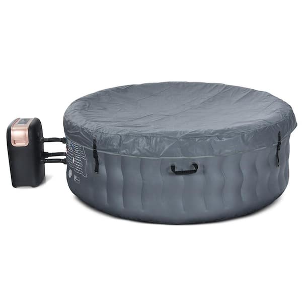 Komfott Hot Tub, 71” x 27” 4 Person Inflatable Hot Tub with 108 Bubble