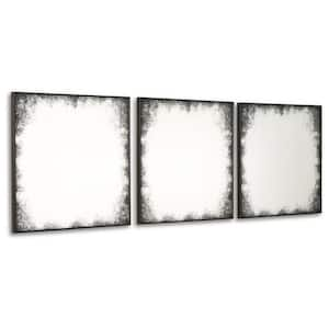 Kali 18 in. W x 18 in. H Square Metal Antiqued Black Framed Accent Mirror Set of 3