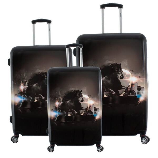 Chariot Stallion 3-Piece Hardside Spinner Luggage Set