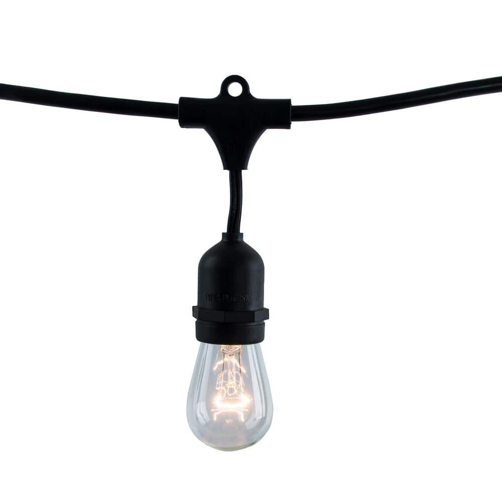 48-ft Warm White Outdoor Incandescent String Lights