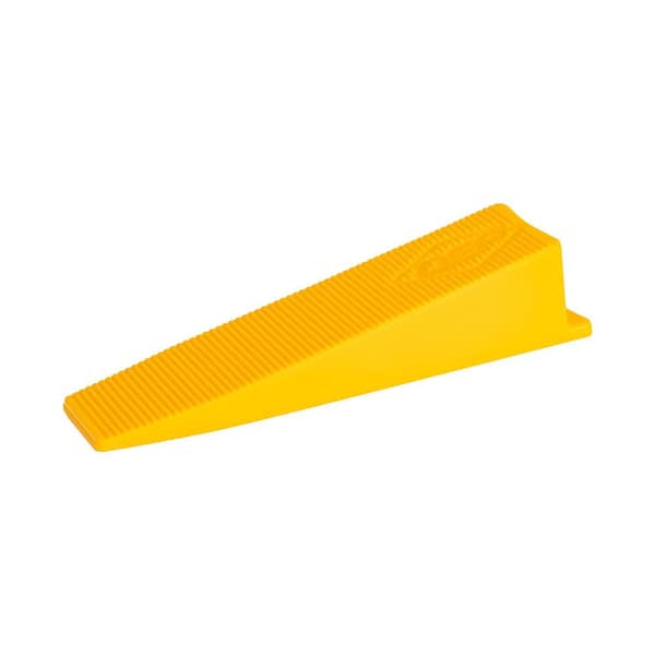 LASH XL Yellow .54 in. W Plastic Wedges Tile Leveling System (100-Pack)