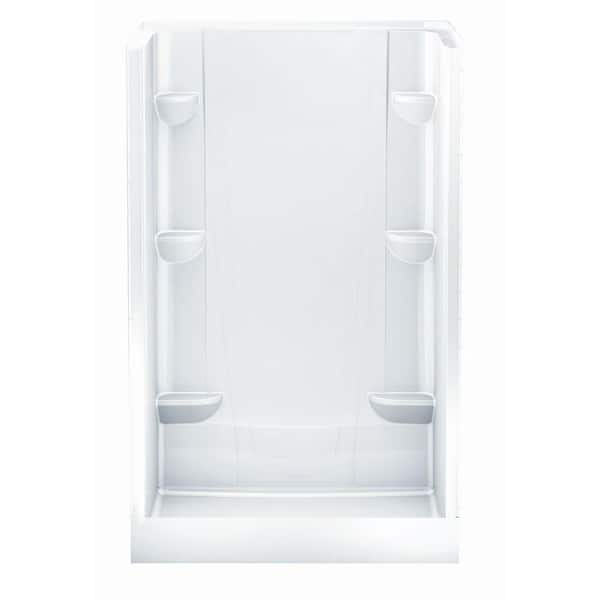 Aquatic Everyday 48 in. x 33.5 in. x 72 in. 1-Piece Shower Stall