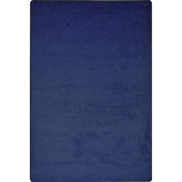 Joy Carpets Kid Essentials Endurance 12' x 7'6" Area Rug in Color Midnight Sky