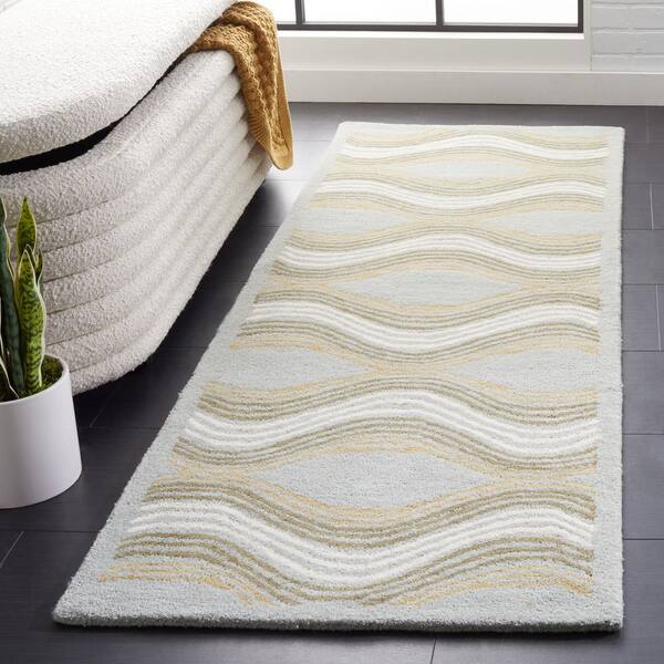 Wyndham 2 x 11 Blue/Multi Wave Runner Rug