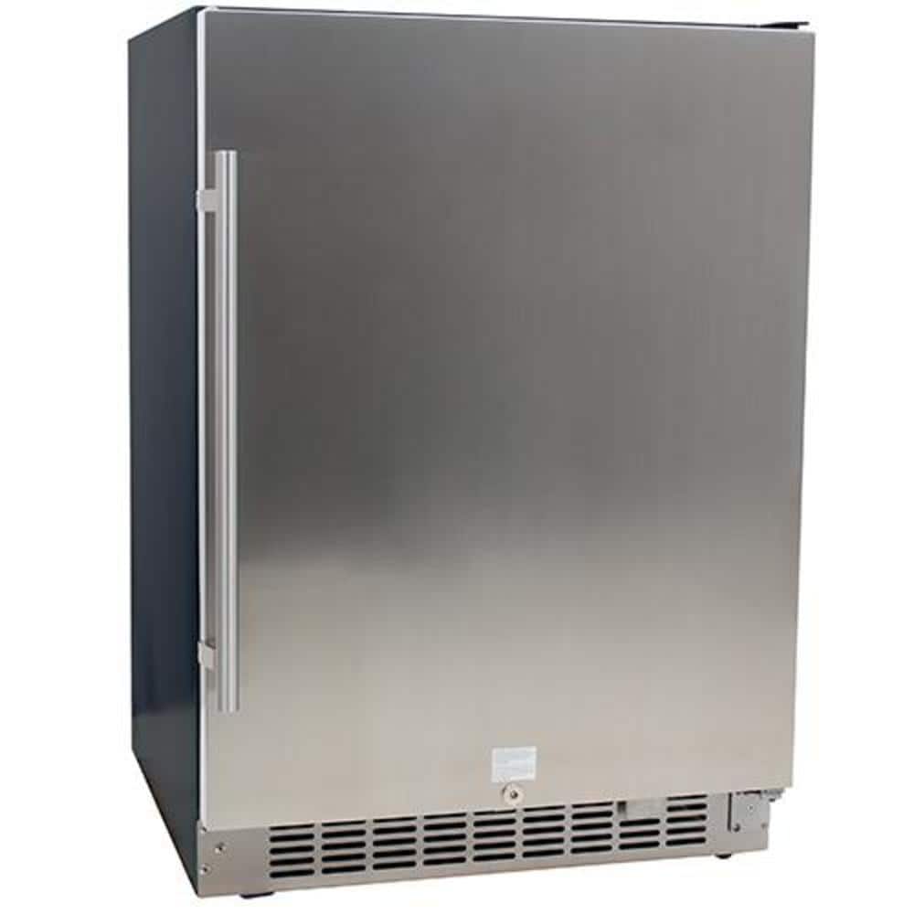 EdgeStar 24 in. 142 (12 oz.) Can Built-In Beverage Cooler, Silver -  CBR1501SLD