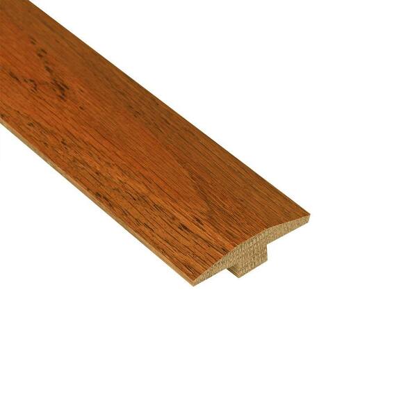 Nydree Flooring Essentials Oak Gunstock 5/12 in. Thick x 2 in. Wide x 78 in. Length Hardwood T-Molding