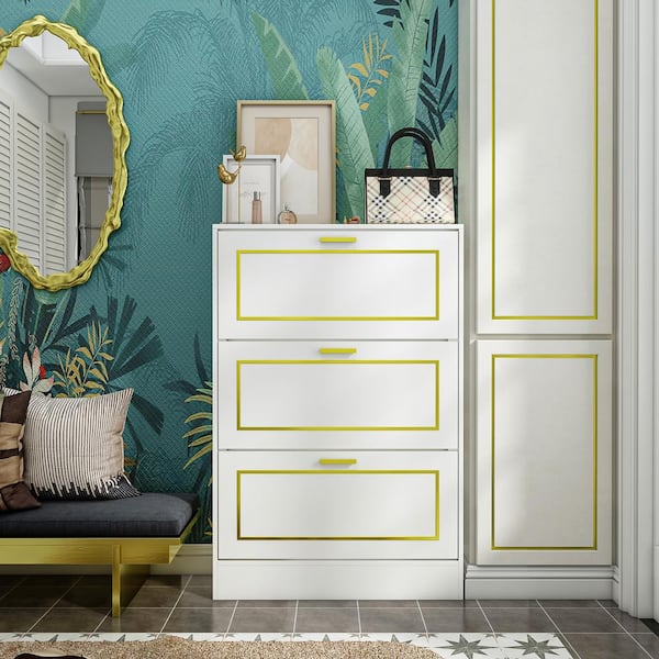 https://images.thdstatic.com/productImages/07083d71-46f1-43c5-b035-f32cc55dd525/svn/white-with-golden-decor-shoe-cabinets-lbb-kf020221-03-64_600.jpg
