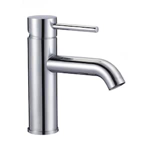 Melrose 7 in. Single-Handle Single-Hole Bathroom Faucet in Polished Chrome