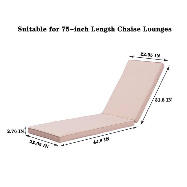 Deep Seating Chaise Lounge Seat Cushion,Chaise Lounge Cushion