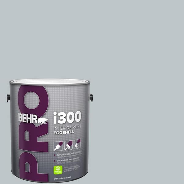 1 gal. #N490-2 Icicles Eggshell Interior Paint