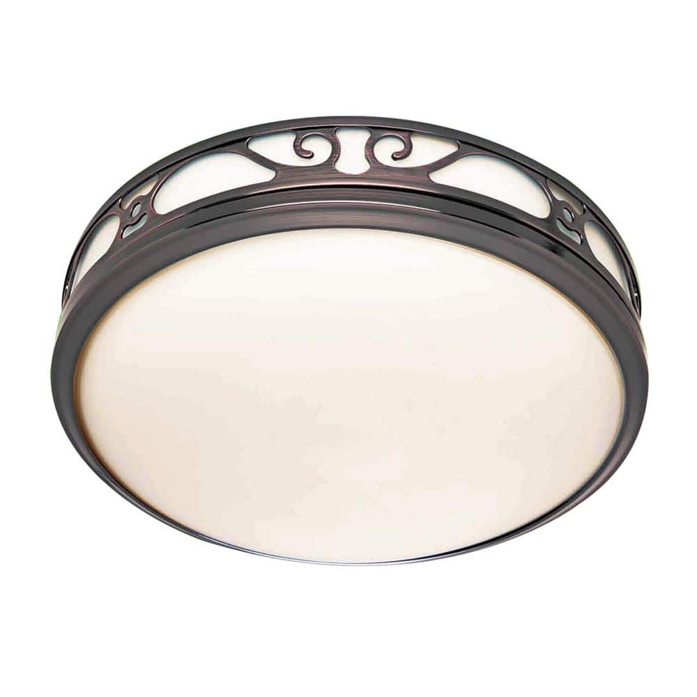 Imperial Bronze Decorative Ceiling Mount Ventilation Fan with Light