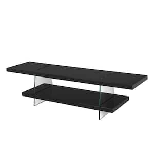 Allure Black TV Stand Fits TV's up to 60 in.