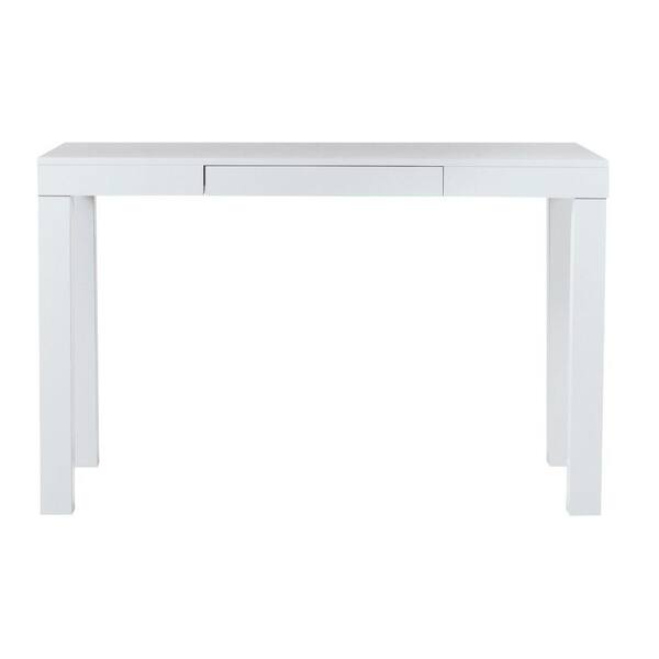 Unbranded - Parsons Writing Desk in White