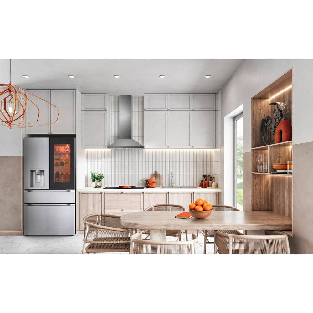 LG 29 Cu. Ft. Stainless Steel Smart French Door Refrigerator with Ice Maker