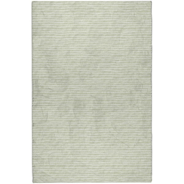 Dream Shag Premium Machine Washable Abstract ADS138 Mist 8 ft. x 10 ft. Area Rug