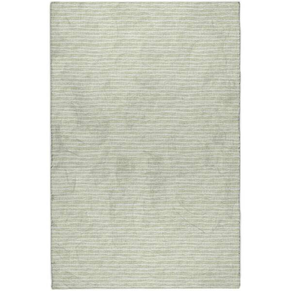 Dream Shag Premium Machine Washable Abstract ADS138 Mist 9 ft. x 12 ft. Area Rug