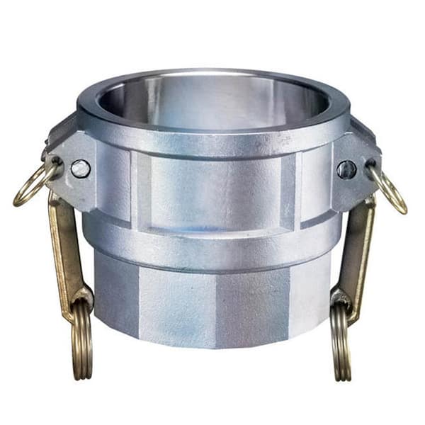 4 in. Part C Aluminum Female Coupler for Lay Flat, Discharge, Backwash and  Suction Hoses