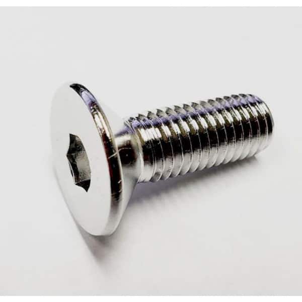 FOREVERBOLT M5 x 8 mm Hex Flat Head Stainless Steel Socket Head